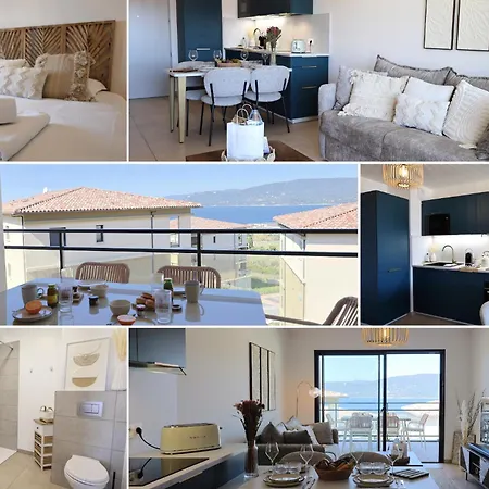 Casa Ana - T2 Vue Mer A 5 Min A Pied De La Plage * Propriano (Corsica)