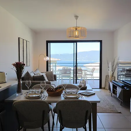 Casa Ana - T2 Vue A 5 Min A Pied De La Lägenhet Propriano (Corsica)