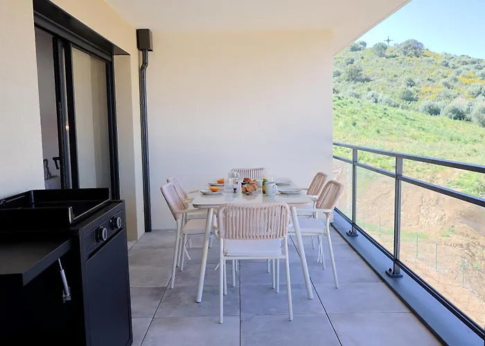 Casa Ana - T2 Vue Mer A 5 Min A Pied De La Plage * Propriano (Corsica)